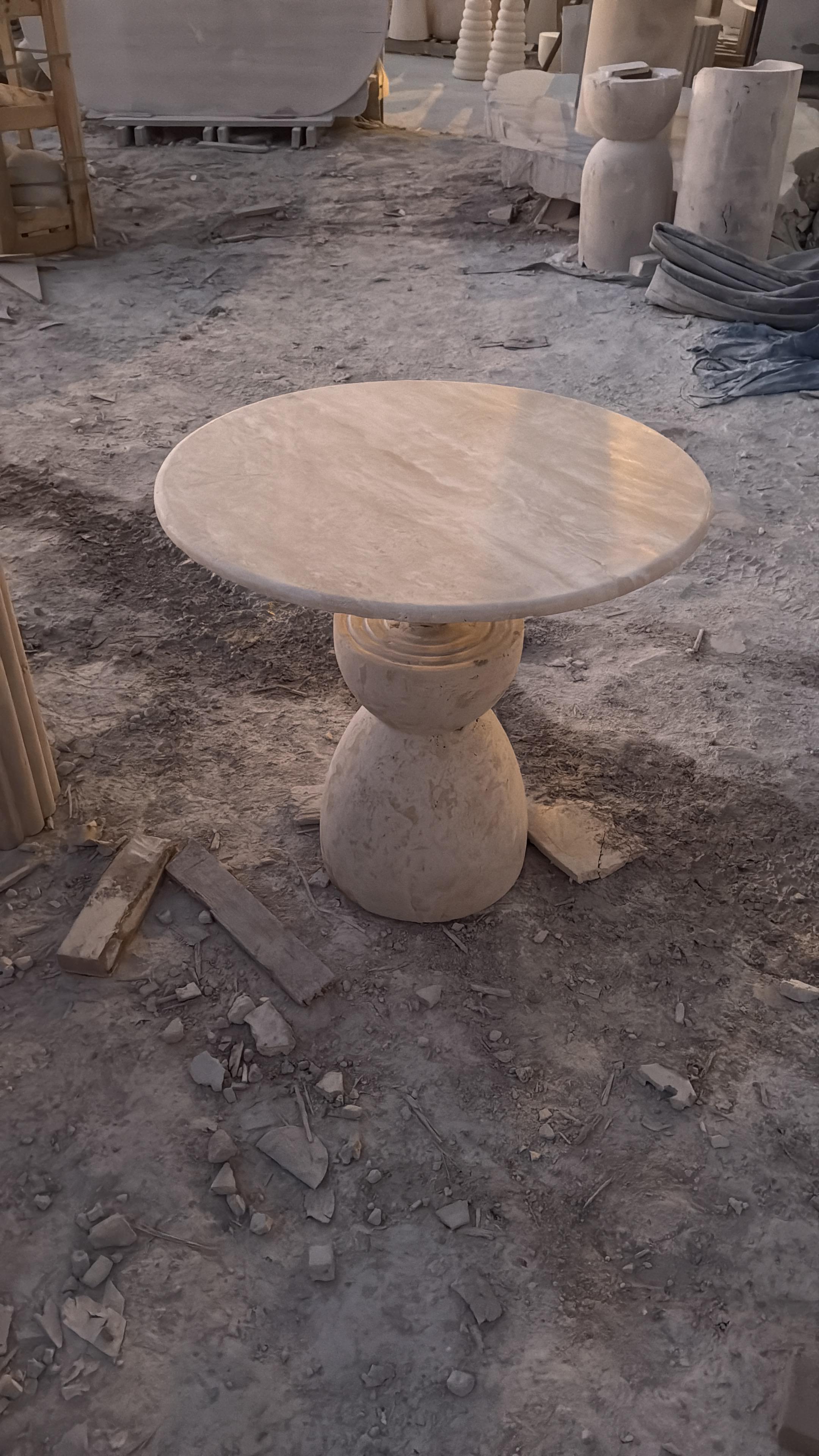 Travertine Table  Model  206