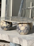 The Imperial Violet: Authentic Afyon Vialo Marble Coffee Table