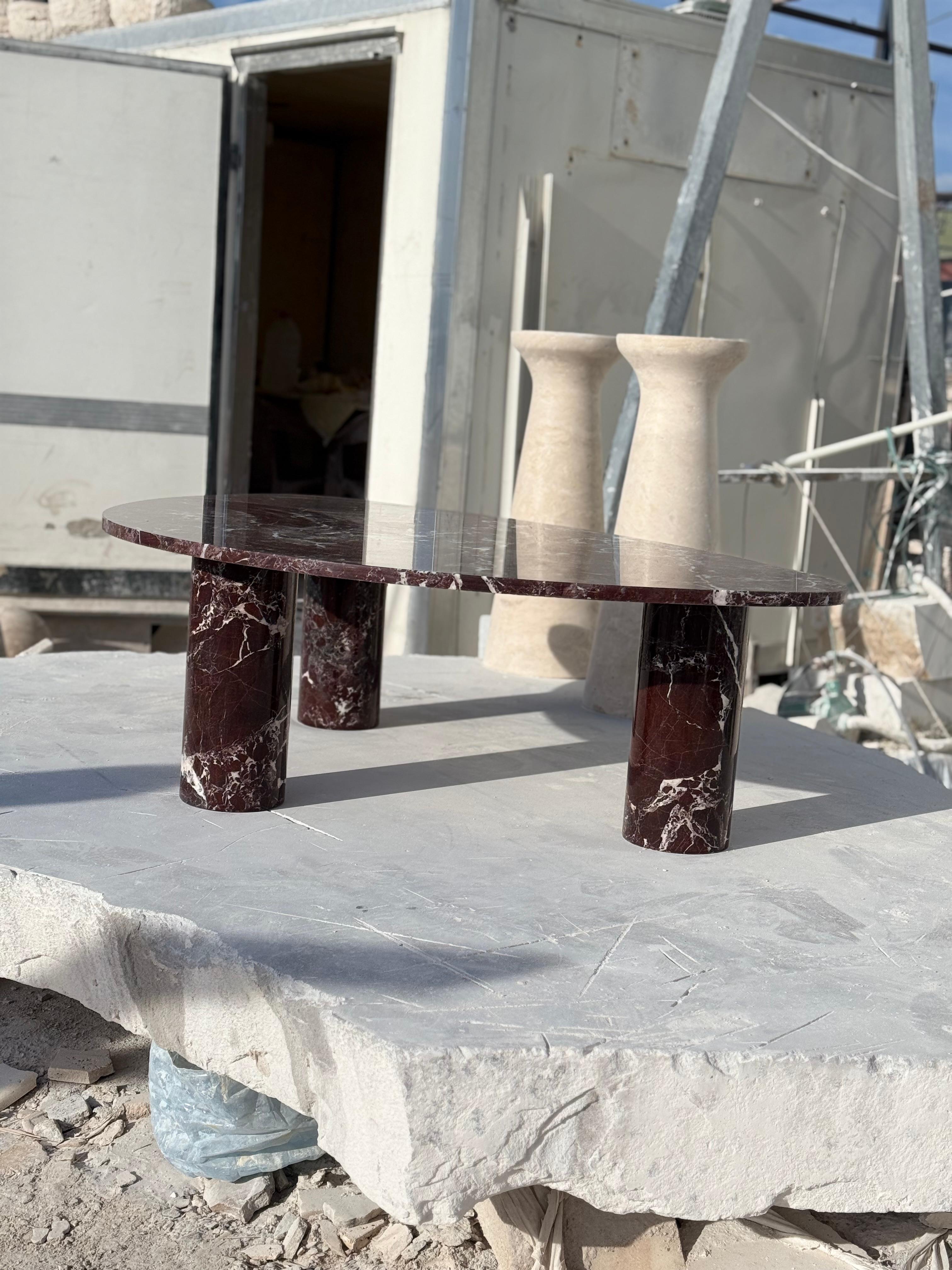 Rosso Levanto coffe table Model 101