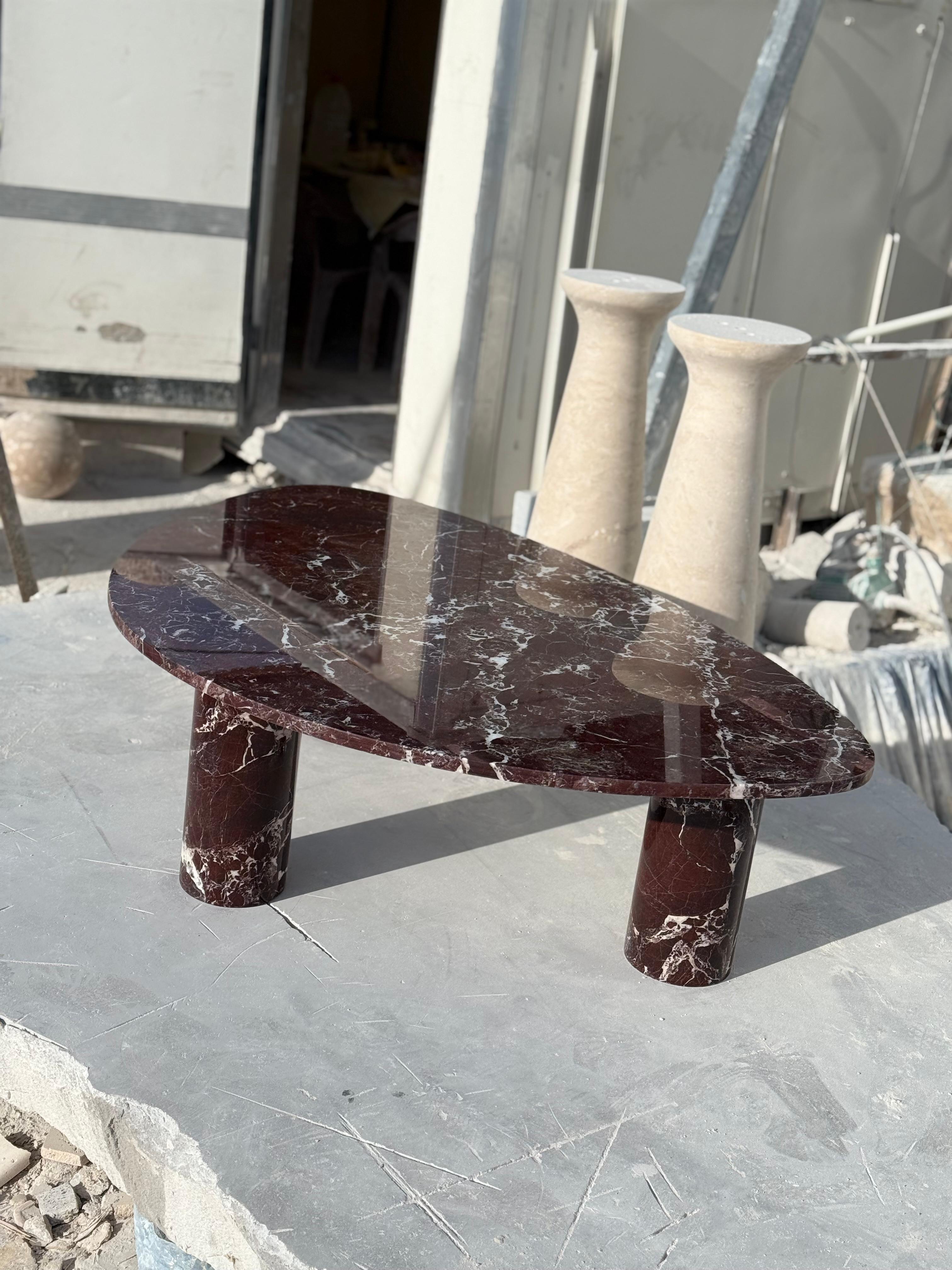 Rosso Levanto coffe table Model 101