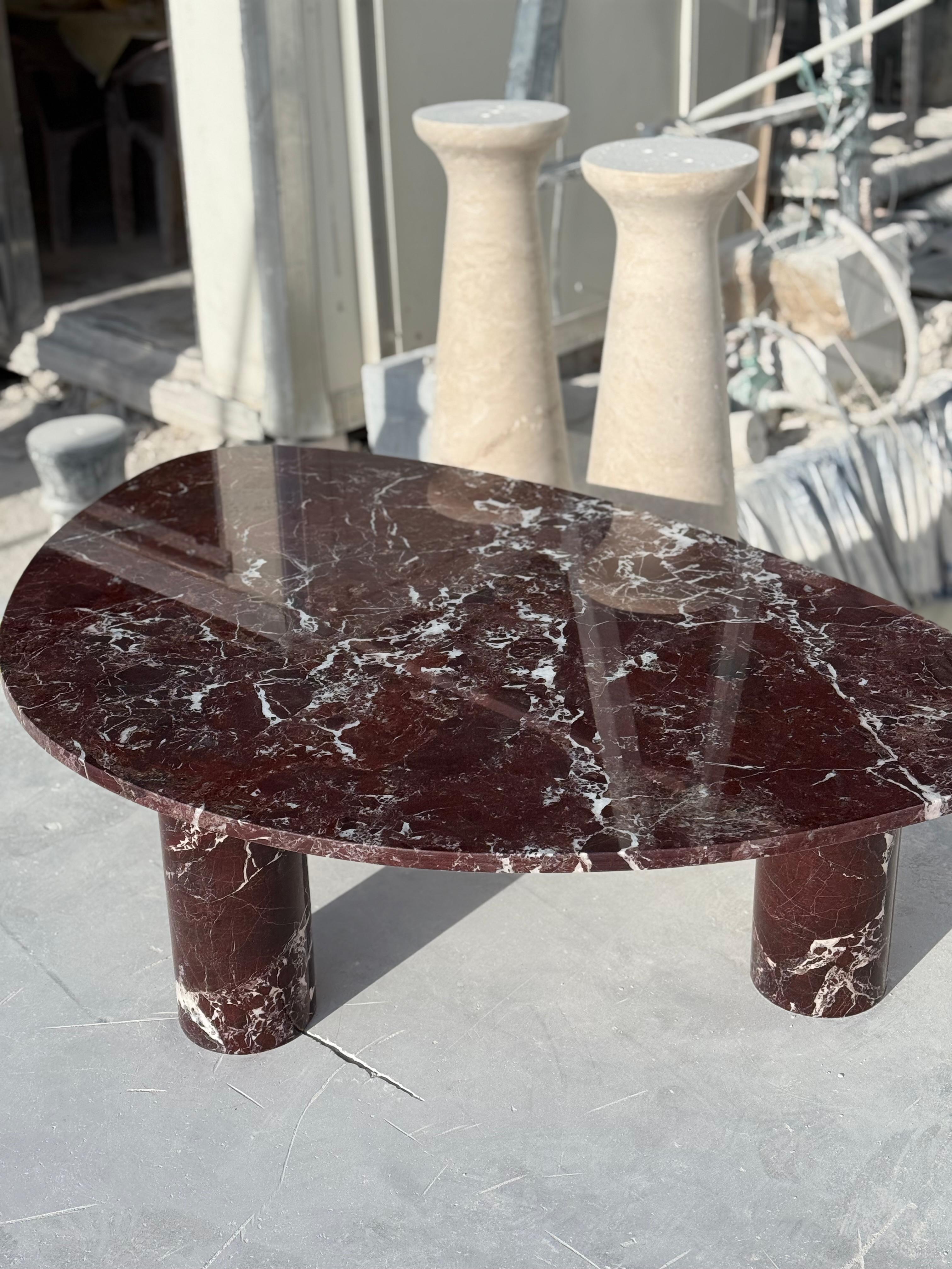 Rosso Levanto coffe table Model 101