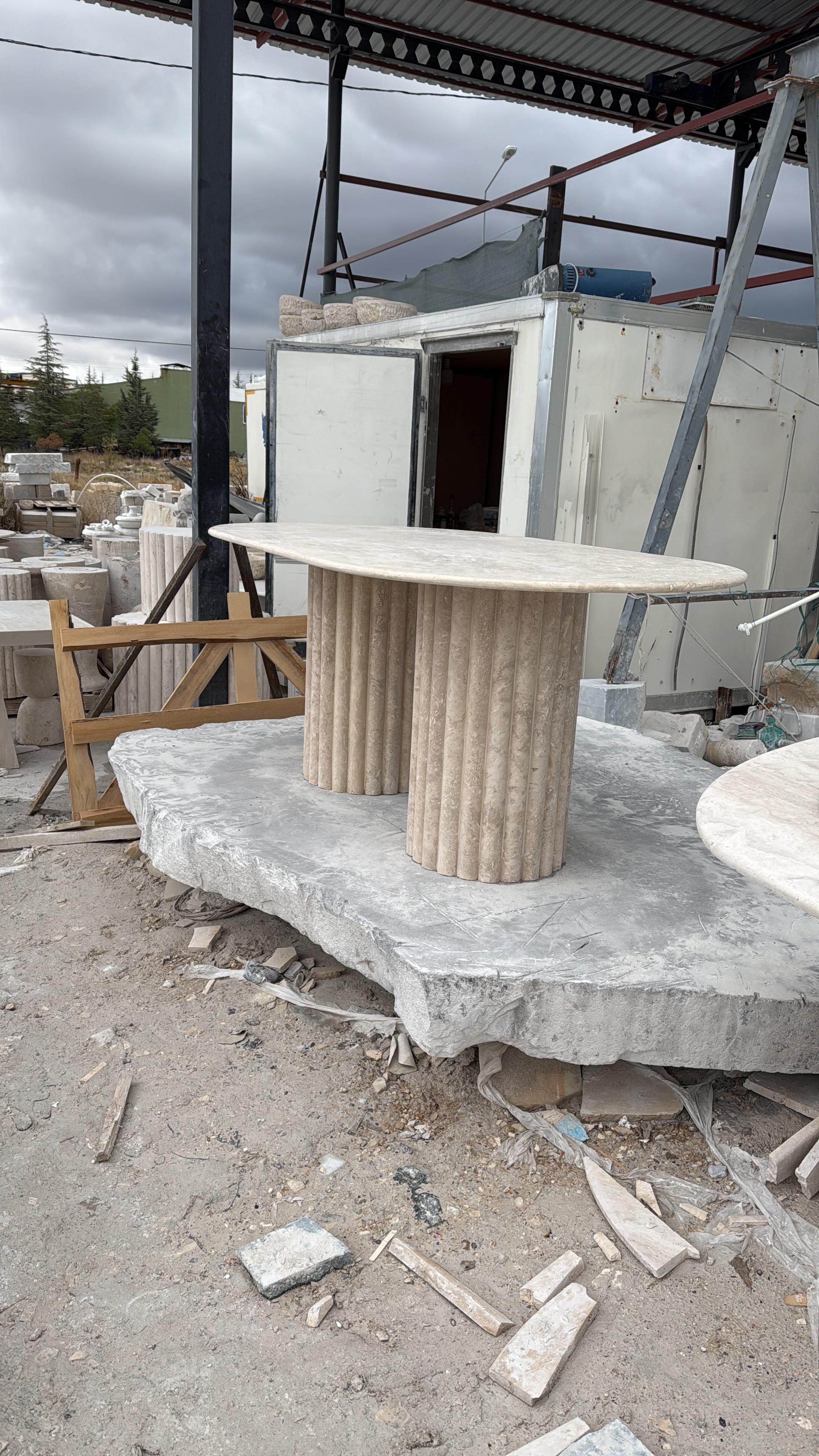 Travertine Table Model 204