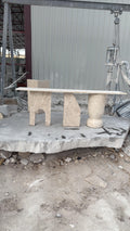 Travertine Table  Model 203