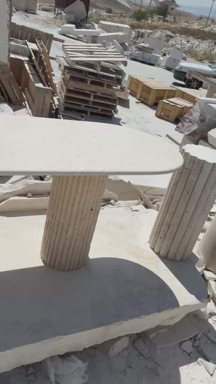 Trevertine Table Model 202