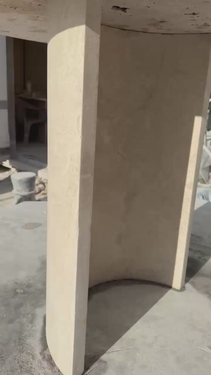 Travetine Table  model 202
